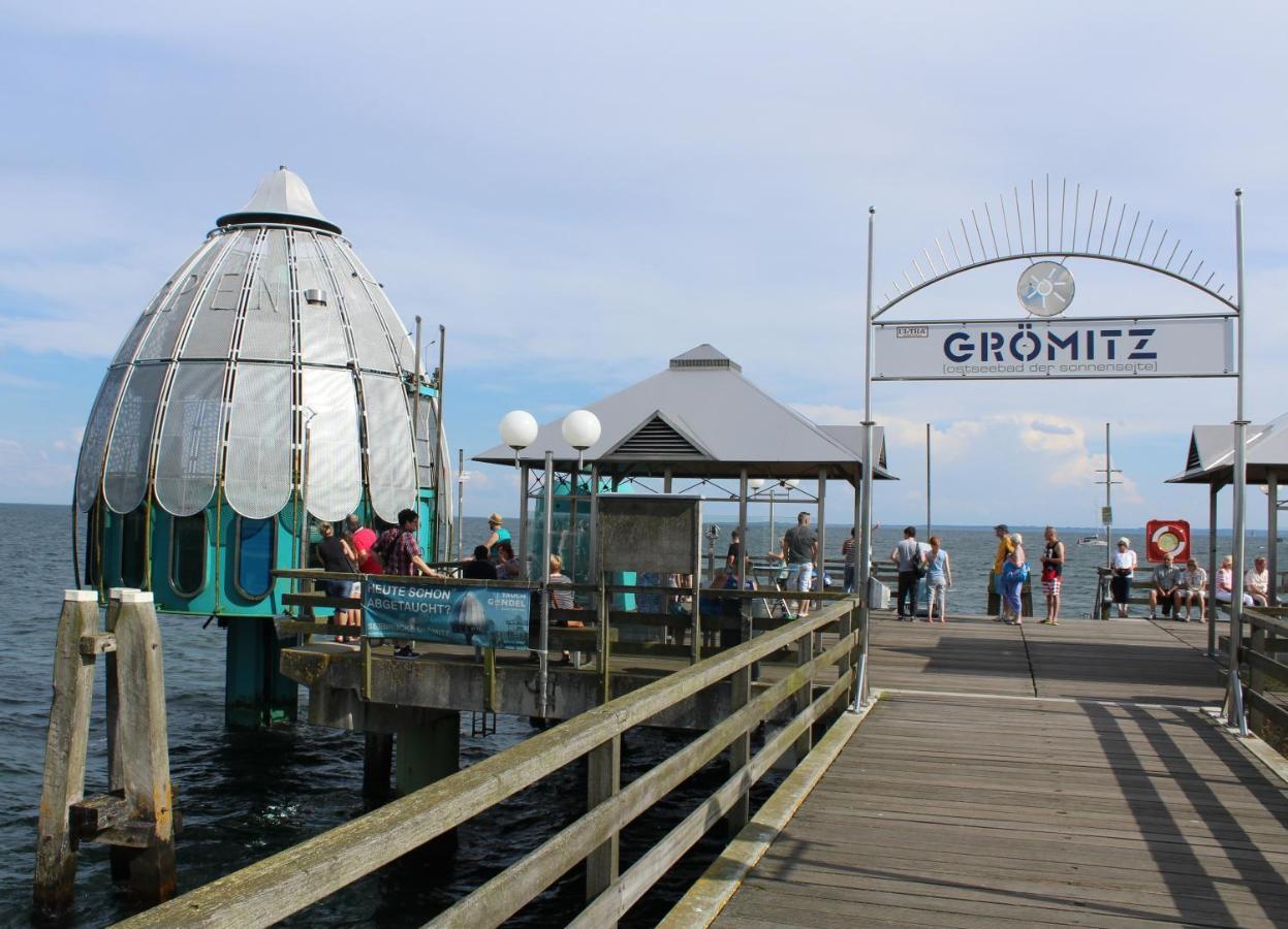 Ferienwohnungen Im Haus Strandburg 格洛米茨 外观 照片